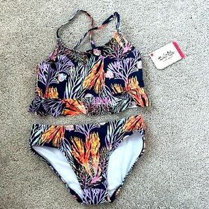 Salt Life girls Coral Lounge youth bikini size 10